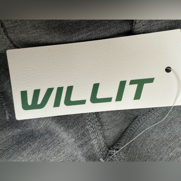 NWT Willit Yoga Dress Slacks Straight Leg 4 Pockets Belt Loops, Size XXL Petite - Picture 7 of 12